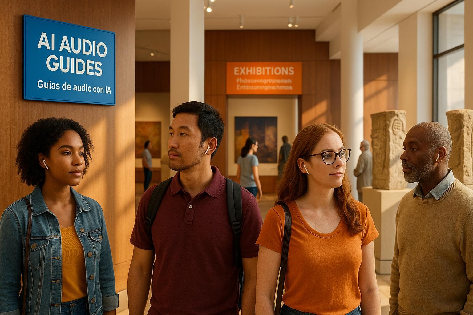 AI Audio Guides for Multilingual Visitors